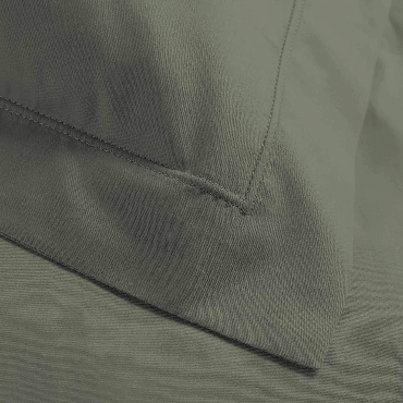 Taies d'oreiller x2 Percale 63x63 cm Vert