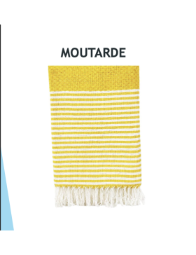 Fouta de Plage Nid d’Abeille 100% coton Grande Taille- Douceur et confort – Serviette de Plage - 100x200cm