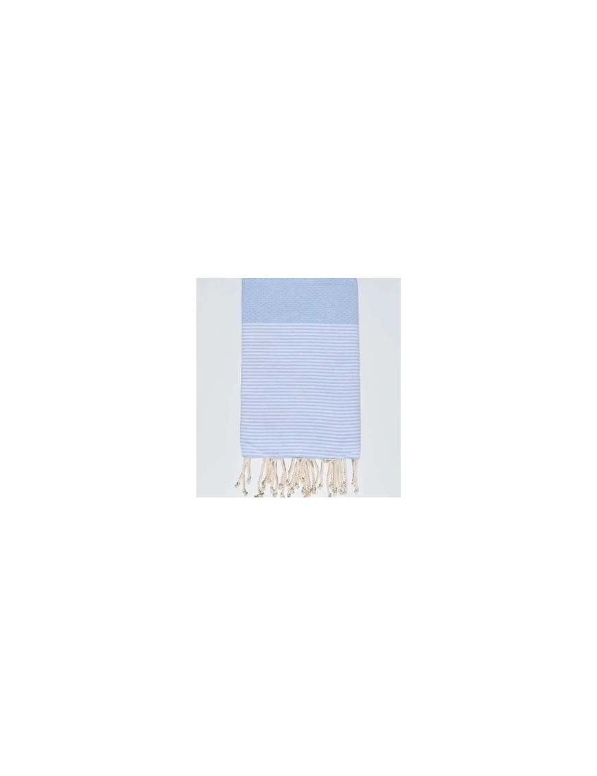 Fouta bleu ciel