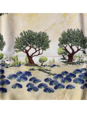 nappe arbre olivier jaune