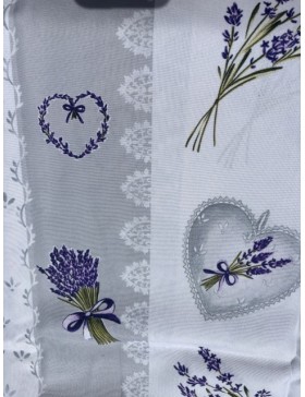 Tovaglia provenzale in saldo - Rettangolare, antimacchia, fascino naturale - 100% poliestere