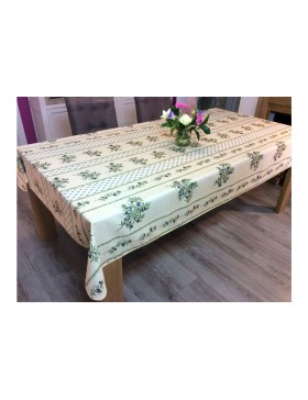 Toalha de mesa provençal Olivou resistente a manchas, 100% poliéster.