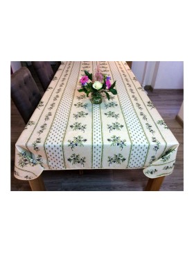 Toalha de mesa provençal Olivou resistente a manchas, 100% poliéster.