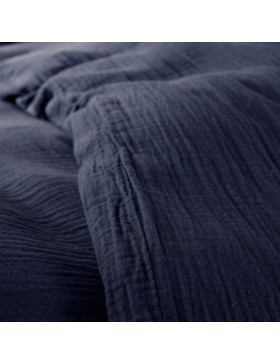 Bettwäscheset aus Baumwollgaze – für Einzelbett – Bettdeckenset 140 x 200 cm