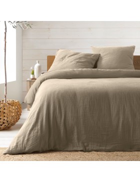 Juego de cama de gasa de algodón 240x260cm_