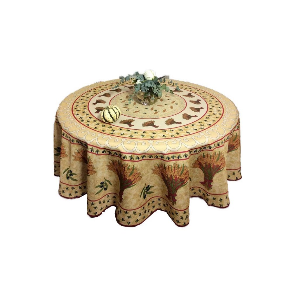 Bouquet de blé beige