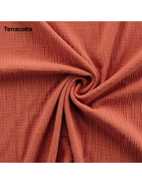 Completo letto in garza di cotone 240x260cm_