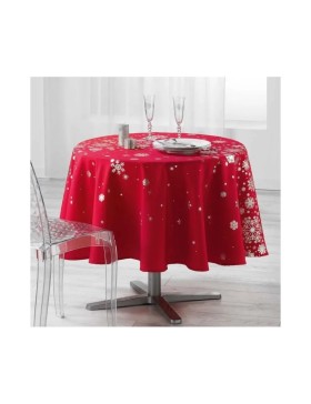 nappe constellation ronde rouge