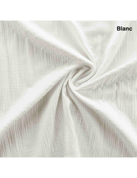 Completo letto in garza di cotone 240 x 220 cm