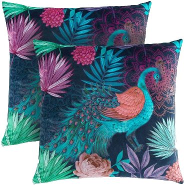 Lot de 2 Coussins déco 45 x45 - Bleumani