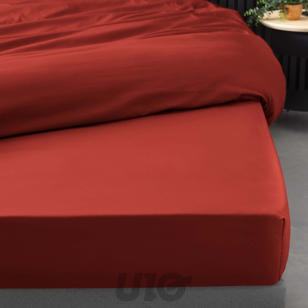 Percale hoeslaken - 30 cm diepe zak