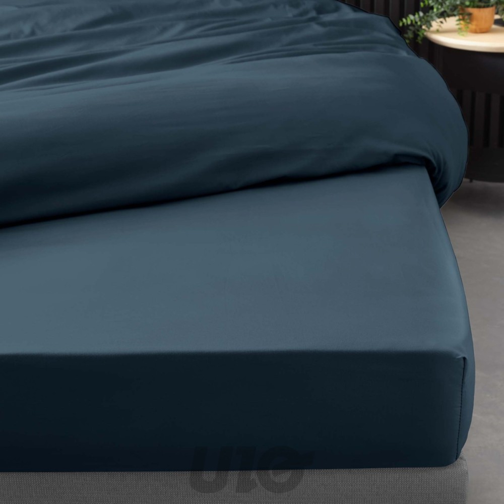Percale hoeslaken - 30 cm diepe zak