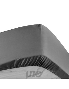 Lençol de percal com elástico - bolso de 30 cm