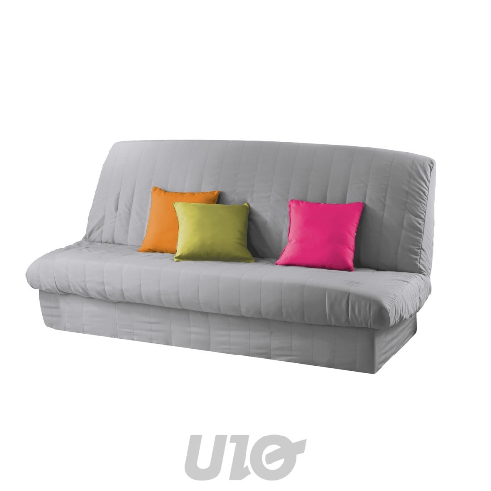 Capa de sofá acolchoada com efeito click clack