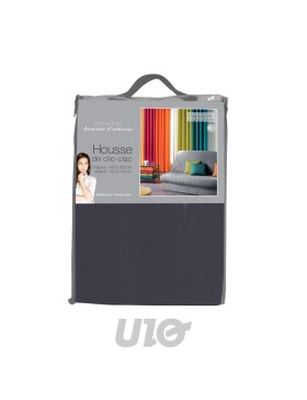 Capa de sofá acolchoada com efeito click clack