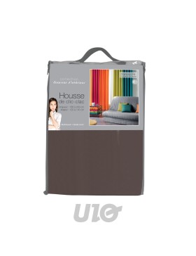 Copridivano trapuntato con motivo click clack