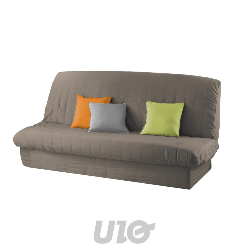 Capa de sofá acolchoada com efeito click clack