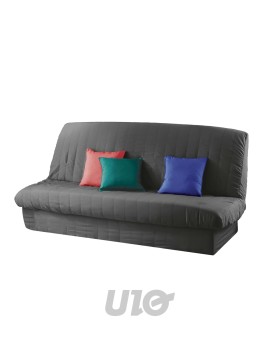 Capa de sofá acolchoada com efeito click clack