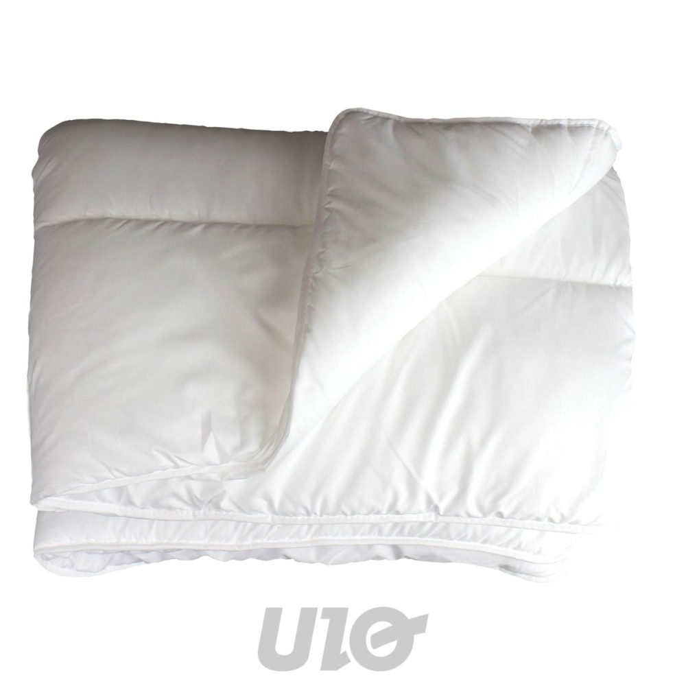 Edredón de poliéster liso antiácaros de primera calidad