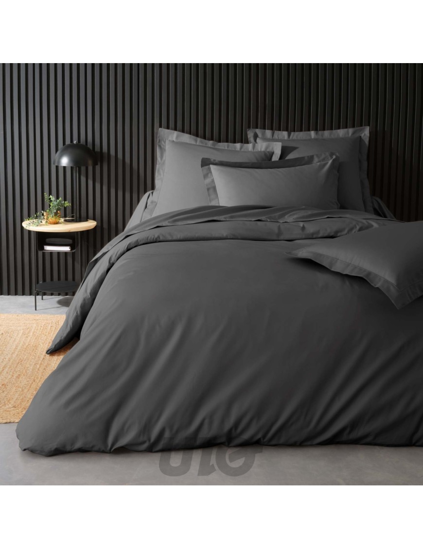 Housse de Couette 2 Personnes Percale Uni 78 fils percaline_