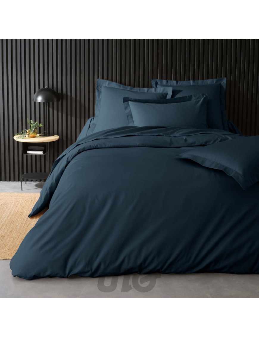 Housse de Couette 2 Personnes Percale Uni 78 fils percaline_