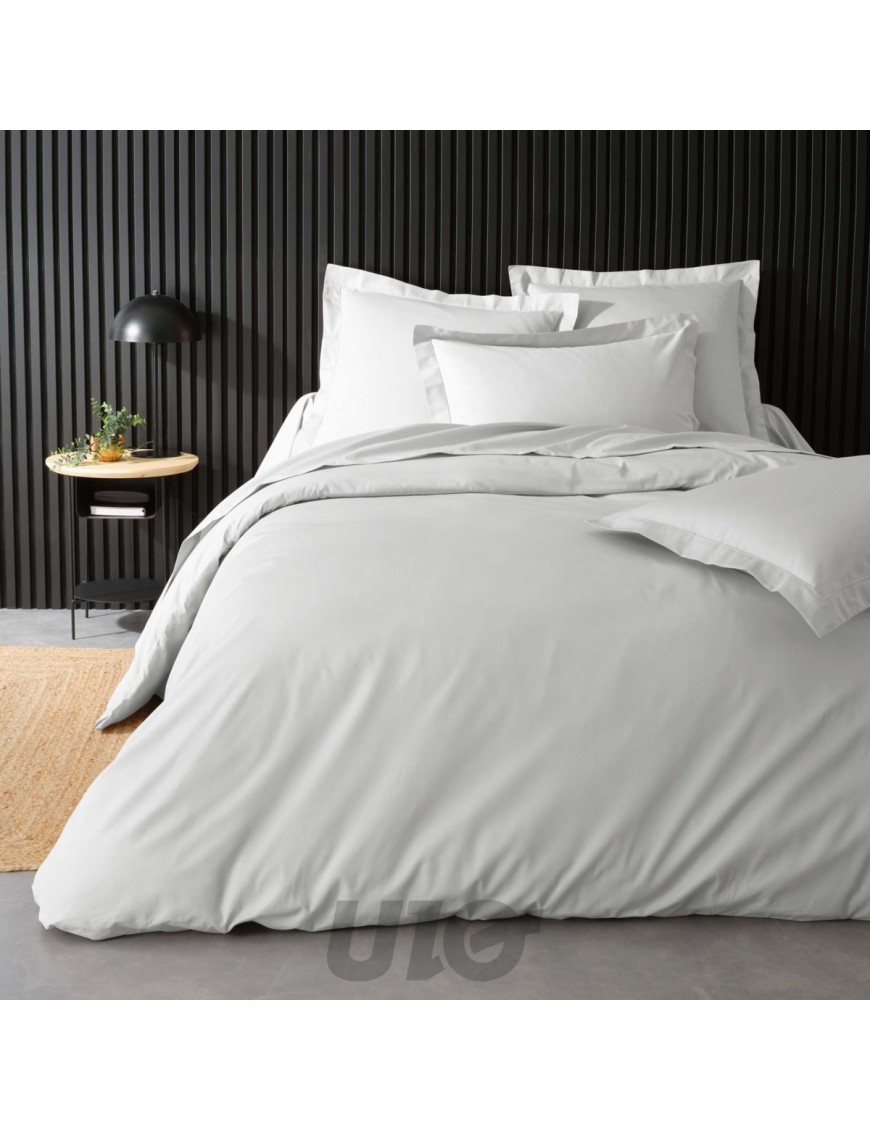 Housse de Couette 2 Personnes Percale Uni 78 fils percaline_