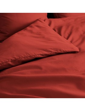 Effen Percale Dekbedovertrek - Luxe en Comfort Beddengoedset