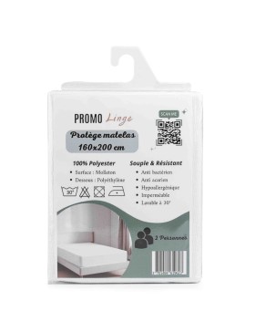 protège matelas blanc