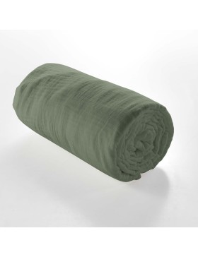 Lençol de algodão com elástico - Bolso profundo de 30 cm - Vários tamanhos - Várias cores