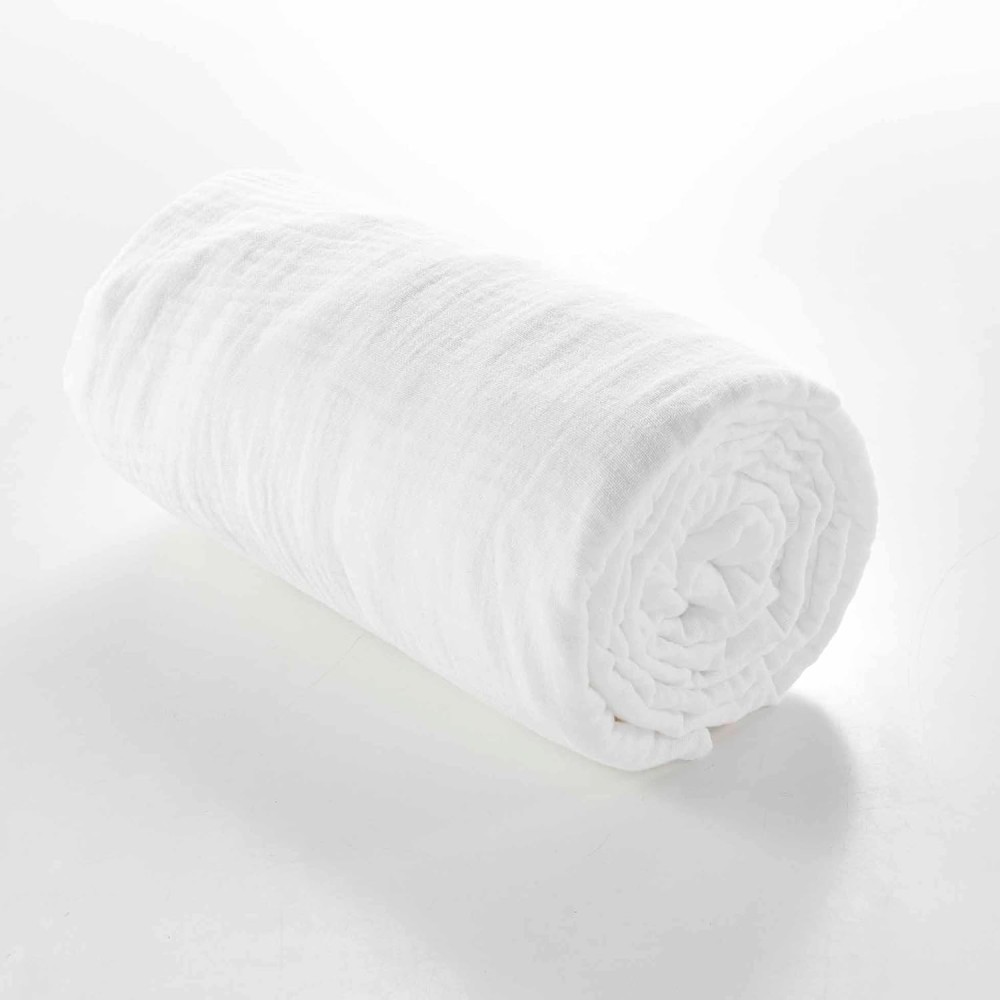 Hoeslaken van katoengaas - 30 cm diepe zak - Meerdere maten - Meerdere kleuren