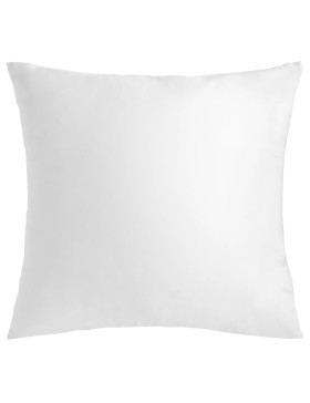 Almofadas brancas, de fibras ocas macias, para sofá, cama ou decoração.