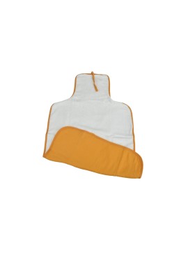 Materassino fasciatoio portatile 44x75 cm - Garza di cotone + spugna con maniglia