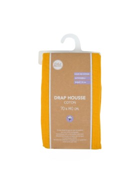 Drap-Housse Bébé 100% Gaze de Coton – Doux, Respirant et Facile à Entretenir