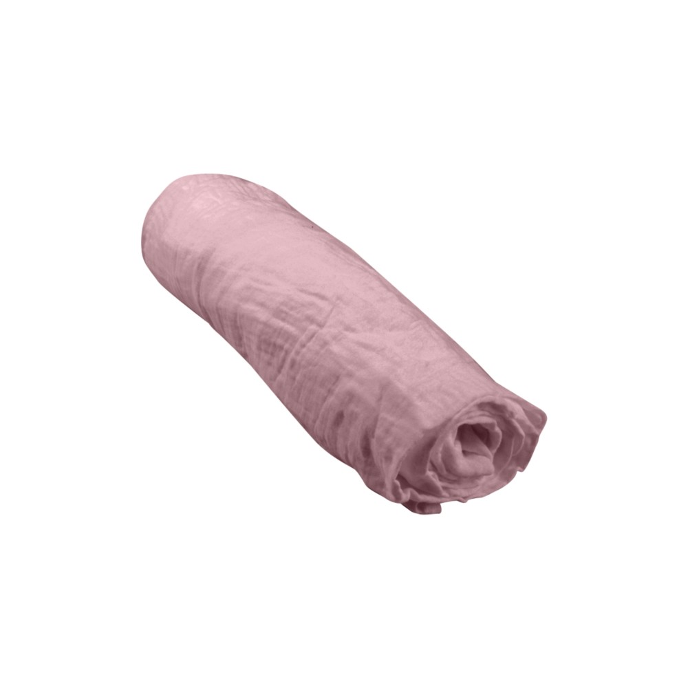 100% katoenen gaas baby hoeslaken - zacht, ademend en gemakkelijk te onderhouden_