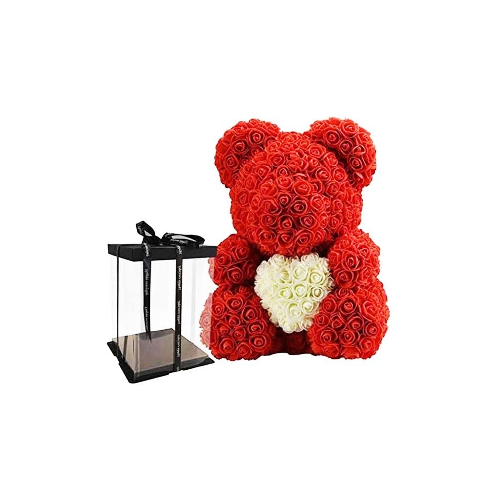 FRFG eeuwige echte roos met halsketting, Moederdaggeschenken voor mama, eeuwige bloem cadeaus voor vrouwen, mama, oma, geconserveerde roos voor Valentijnsdag, Moederdag - Roze FRFG eeuwige echte roos met halsketting, Moederdaggeschenken voor mama, eeuwige bloem cadeaus voor vrouwen, mama, oma, geconserveerde roos voor Valentijnsdag, Moederdag - Roze