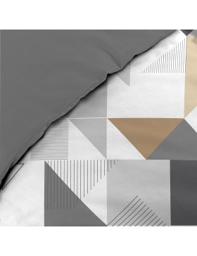 Conjunto de cama Trigone - Microfibra estampada