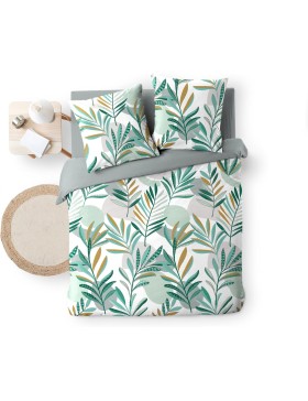 Louna Set - Bedrukte microvezel