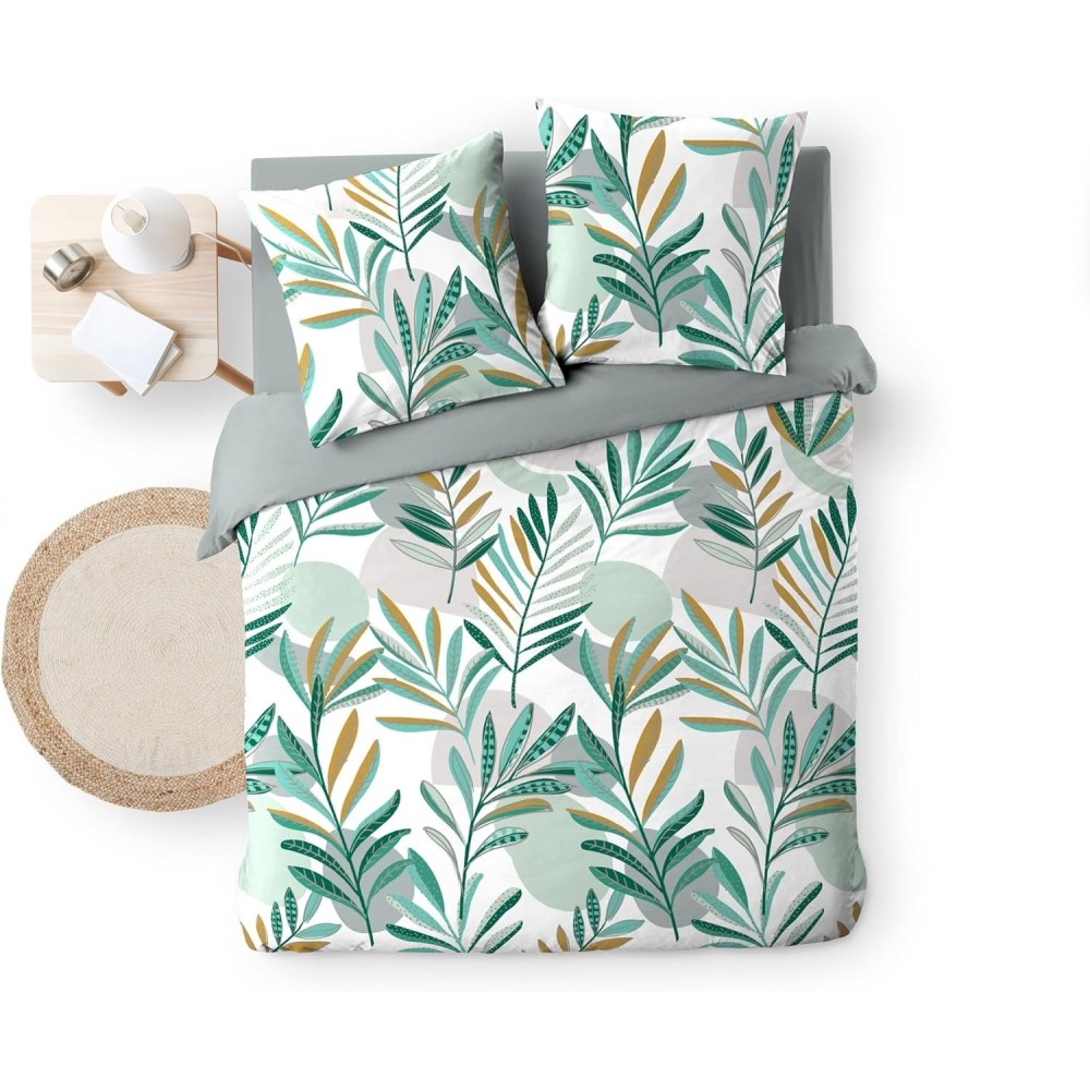 Louna Set - Bedrukte microvezel