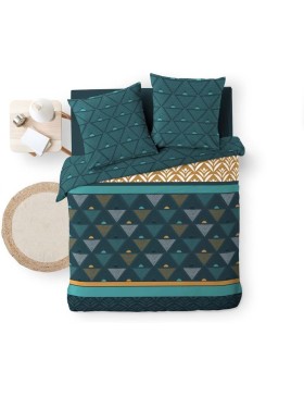 Conjunto de cama Triad - Microfibra estampada
