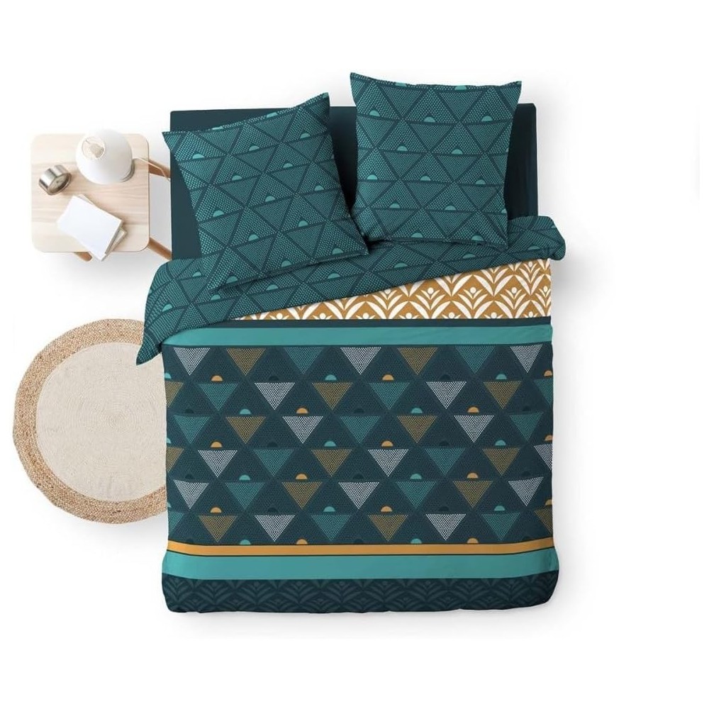 Conjunto de cama Triad - Microfibra estampada