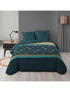 Conjunto de cama Triad - Microfibra estampada