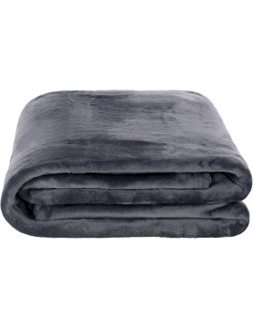 Plaid Antracita 180 x 220 cm