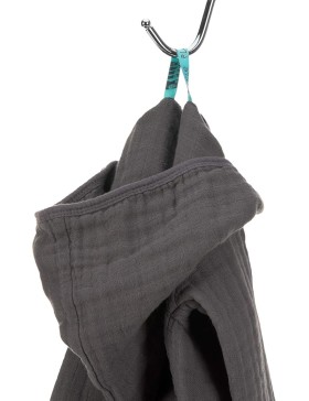 Baby-Bademantel – Baumwollgaze – 100 % Baumwolle