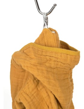 Baby-Bademantel – Baumwollgaze – 100 % Baumwolle