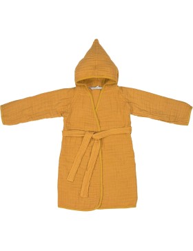 Baby-Bademantel – Baumwollgaze – 100 % Baumwolle