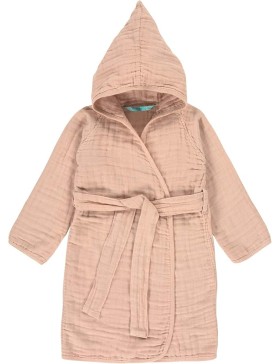 Baby-Bademantel – Baumwollgaze – 100 % Baumwolle
