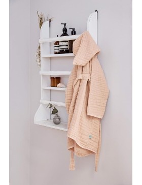 Baby-Bademantel – Baumwollgaze – 100 % Baumwolle