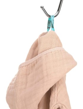 Baby-Bademantel – Baumwollgaze – 100 % Baumwolle