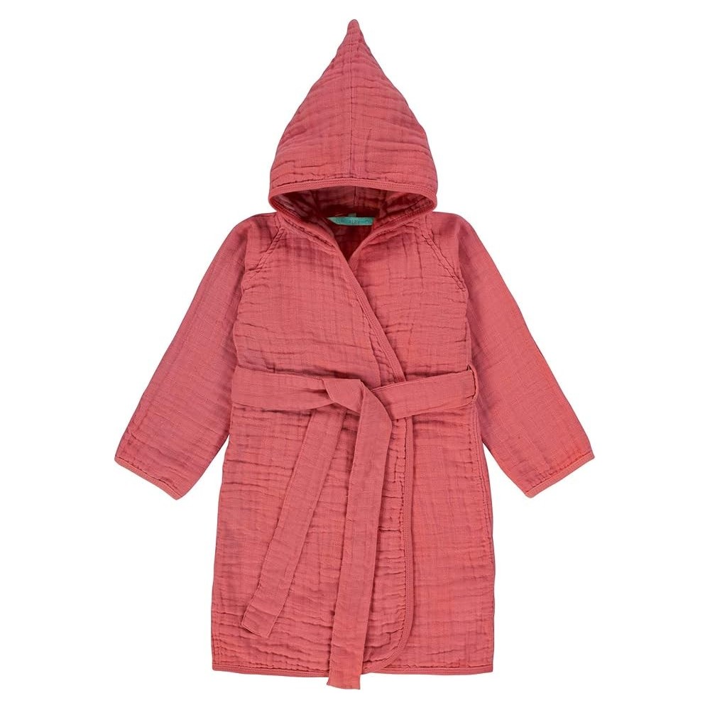 Baby-Bademantel – Baumwollgaze – 100 % Baumwolle