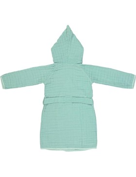 Baby-Bademantel – Baumwollgaze – 100 % Baumwolle